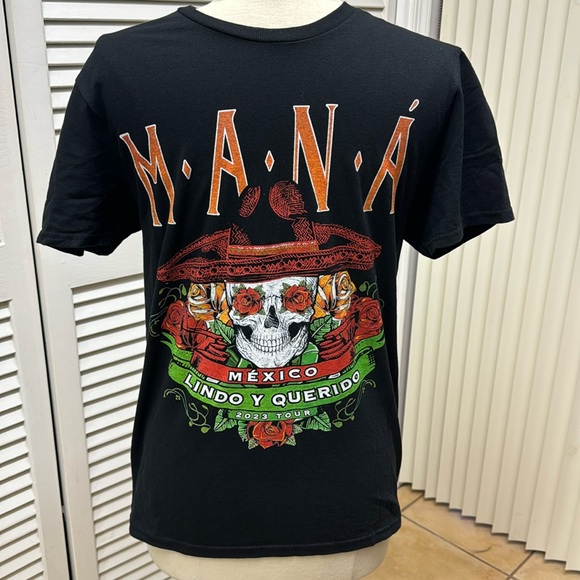 Fruit of the Loom Other - MANA Mexico Lindo Y Querido 2023 Tour Band Shirt Size Small